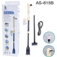 Máy hút cặn vệ sinh hồ cá Jeneca AS-615B chạy bằng điện và bằng pin