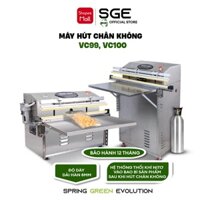 Máy Hút Chân Không Công Nghiệp SGE VC99 Hàn Hút Tự Động Mọi Thực Phẩm - Tặng Túi Hút Chân Không