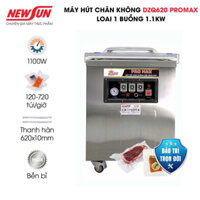 Máy hút chân không DZQ620 NEWSUN Promax loai 1 buồng 1.1kw (Gía bán chưa bao gồm phí Newsun vận chuyển)