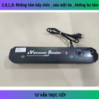 Máy hút chân không, ép chân không thực phẩm không kén túi cho gia đình DZ20A, máy mới 100%, bảo hành 1 năm