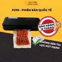 Máy hút chân không P290 không kén túi chính hãng - Máy hút chân không mini hút mọi loại túi và nhiều loại thực phẩm
