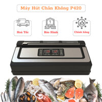 Máy hút chân không thế hệ mới P420 không kén túi, Máy hút chân không cao cấp năng suất cao. Bảo hành 6 tháng