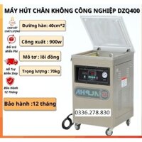 Máy Hút Chân Không Thực Phẩm Công Nghiệp DZ400 Không Kèn Túi 2 Thanh Hàn Công Xuất 900w