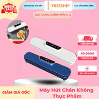 Máy Hút Chân Không Thực Phẩm Gia Đình HB501 Kèm Hàn Miệng Túi, Hút Tự Động, Không Kén Túi, Bảo Quản Thực Phẩm