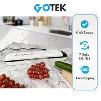 Máy Hút Chân Không Thực Phẩm Không Kén Túi Vacuum Sealer S Cao Cấp Máy Hàn Miệng Túi Gia Đình Mini Cầm Tay Lực Hút Mạnh