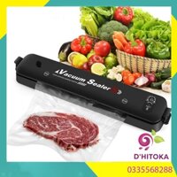 Máy hút chân không Vacuum Sealer hàn miệng túi đóng gói thực phẩm bảo vệ thức ăn cho gia đình D'HITOKA DC154