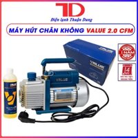 Máy hút chân không Value, 1.5 CFM, 2.0 CFM, 3.0 CFM, model VH115N, VE115N, VE125N, dùng cho máy lạnh, điều hoà