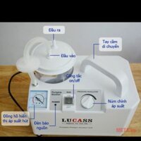 Máy hút dịch 1 bình lucass