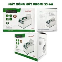 MÁY HÚT DỊCH 1 BÌNH TÍCH HỢP MÁY XÔNG KHÍ DUNG 2 IN 1 SS-6A