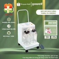 Máy Hút Dịch 2 Bình Công Suất Lớn YUWELL 7A-23D(20L) - Nhập Khẩu Chính Hãng - Bảo Hành 1 Năm