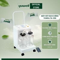 Máy hút dịch 2 bình Yuwell 7A-23D