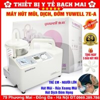 Máy Hút Dịch, Hút Đờm 1 Bình Yuwell 7E-A, Máy Hút Mũi Cho Bé [Dòng Máy Chuyên Hút Mũi, Dịch, Đờm]