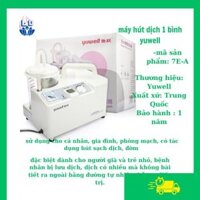 Máy Hút Dịch Hút Đờm Mũi Họng 1 Bình Yuwell 7E-A