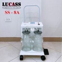 Máy hút dịch mũi họng 2 bình Lucass SS-8A - hàng công ty