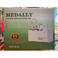 Máy hút dịch mũi, hút đờm 1 bình Medally SS-6A cho người lớn, trẻ em