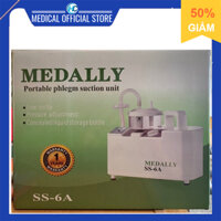 Máy Hút Dịch Mũi, máy Hút Đờm 1 Bình Medally SS-6A (công nghệ Mỹ) cho người lớn và trẻ em