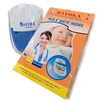 Máy hút dịch mũi trẻ em-Máy hút dịch mini Bayoka VN (tặng kèm 1 đầu hút mũi) [bác sĩ tai mũi họng khuyên dùng]