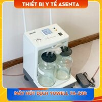 Máy hút đờm 2 bình - Máy hút dịch Yuwell 7A-23D