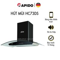 Máy hút khói chính hãng Ferroli HC73DS, lực hút khoẻ, bảng điều khiển trượt cảm ứng - TQ109