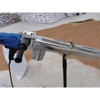 Máy hút lúa đóng bao, dùng để phơi lúa thu gom rất tiện