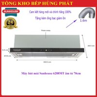 Máy hút mùi âm tủ cảm ứng Sunhouse SHB6288MT-70cm hàng chính hãng