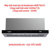 Máy hút mùi âm tủ Sunhouse SHB72015
