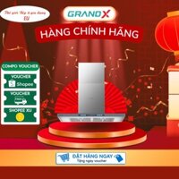 Máy hút mùi áp tường GrandX Premium GX H70T78G, 70cm, động cơ BLDC 90W, đèn Strip 7200K​ - MT