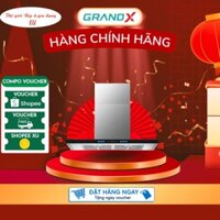 Máy hút mùi áp tường GrandX Premium GX H70T78B, 70cm, động cơ BLDC 90W, đèn Strip 7200K - MT