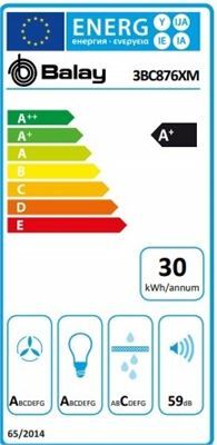 Máy hút mùi Balay 3BC876XM