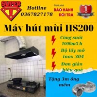 máy hút mùi bếp hs2000,dành cho gia đình và bếp công nghiệp