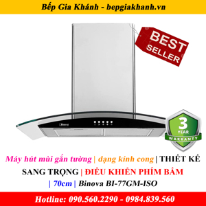 Máy hút mùi Binova BI-77GM-ISO