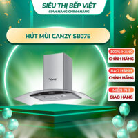 Máy hút mùi Canzy CZ SB07E Hút mùi kính cong công suất lớn, êm. máy hút khói nhà bếp. máy hút mùi nhà bếp