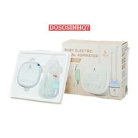Máy hút mũi cho bé Moaz BéBé MB056, máy hút mũi 9 cấp độ, đầu hút silicone cho bé sơ sinh