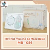 Máy hút mũi điện tử cho bé Moaz Bebe MB056, dụng cụ hút mũi cho trẻ sơ sinh - KARROKIDS