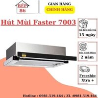 Máy hút mùi Faster 7003SYP | Công suất hút 1000m3/h | Hút mùi âm tủ | Bảo hành chính hãng 2 năm