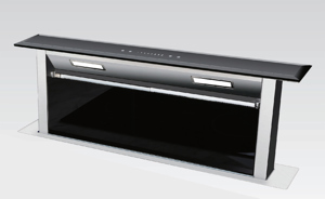 Máy hút mùi Faster Down Draff Glass FS 90HF - 1000 m3/h , 198W , 900 mm