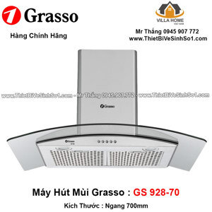 Máy hút mùi Grasso GS928-700