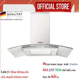 Máy hút mùi Hafele 539.81.775 (HH-IG90B)