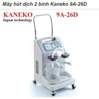 Máy hút mũi, hút dịch 2 bình Kaneko 9A-26D hút dịch mũi, dịch đờm, hàng nhập chính hãng