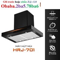 Máy hút mùi Junger HRJ-701 Lưới phẳng 1000m3/h Cảm biến khí gas CO2