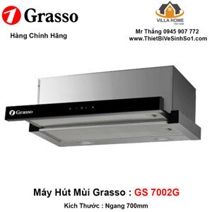 Máy hút mùi kéo rút Grasso GS7002G