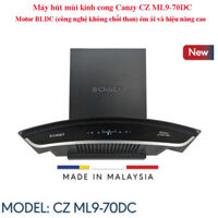 Máy hút mùi kính cong Canzy CZ ML9-70DC