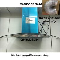 Máy hút mùi kính cong Canzy CZ 3470