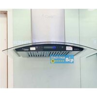 Máy hút mùi kính cong Canzy CZ-DB70Q Điều khiển cảm ứng, Vẫy tay bật tắt, Máy Khỏe, Hút êm