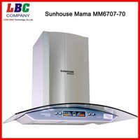 MÁY HÚT MÙI KÍNH CONG SUNHOUSE MAMA MM6707-70 (CÓ ẢNH THẬT) - HÀNG CHÍNH HÃNG