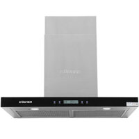 Máy hút mùi Kocher K-225C treo tường chữ T rộng 70cm Tặng chảo chống dính