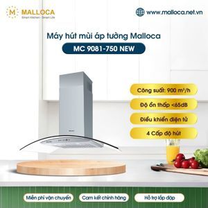 Máy hút mùi Malloca MC-9081 (750)