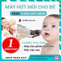 máy hút mũi, may hut mũi, Máy Vệ Sinh Thông Mũi Cho Bé Little bee, Chất Liệu AN TOÀN Đầu Hút Mềm Hiệu Quả Nhanh- BH 6T