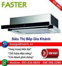 Máy hút mùi nhà bếp lắp âm tủ 60cm Faster SYP 6003 máy hút mùi máy hút khói máy hút khói khử mùi