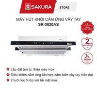 Máy hút mùi SAKURA Cảm Ứng Vẫy Tay SR-3630AS